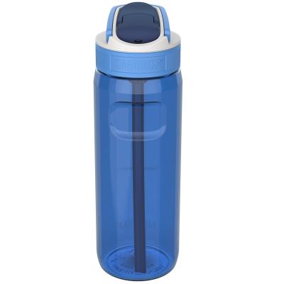 Botella de agua con pajita Lagoon 750 ml Blue