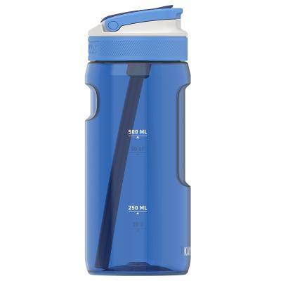 Botella de agua con pajita Lagoon 750 ml Blue