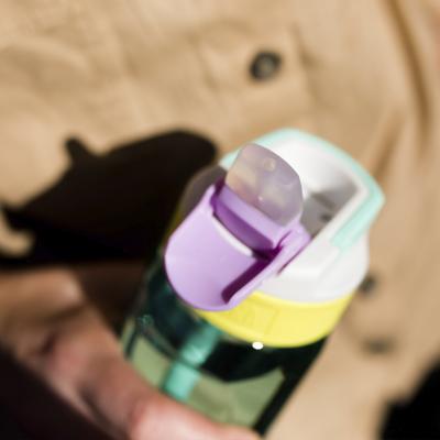 Botella de agua con pajita Lagoon 750 ml Candy 2
