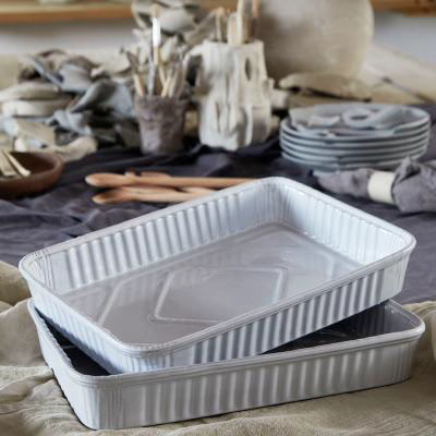 Bandeja cer�mica horno Festa 33x22 cm
