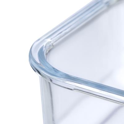 Tupper cristal 2 divisiones hasta tope