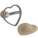 Cortador de raviolis aluminio corazn 8,5 cm