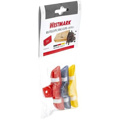 3 pinzas mini clip bolsas Snack
