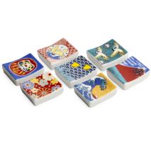 Soporte reposa palillos surtido motivos Jap�n