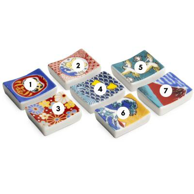 Soporte reposa palillos surtido motivos Jap�n