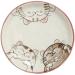 Plato 3 gatos japo 19,5 cm