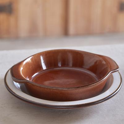 Fuente gratin caramel