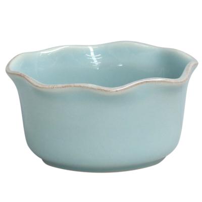 Molde cer�mica Ramequin ondulado