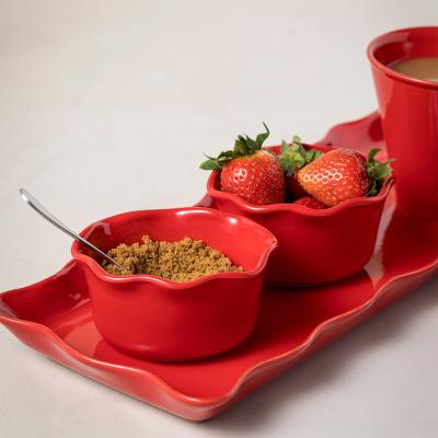 Molde cer�mica Ramequin ondulado