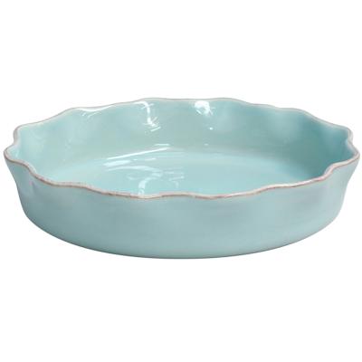Molde cermica Pie dish ondulado