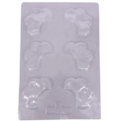 Molde Mona Pascua chocolate Corona para Huevo x6