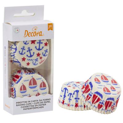 Papel cupcakes x36 Sail