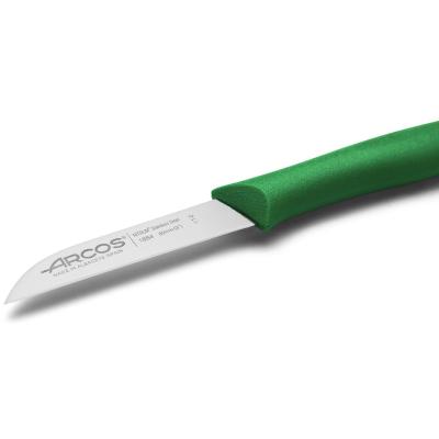 Cuchillo pelador Arcos bsico 8 cm verde