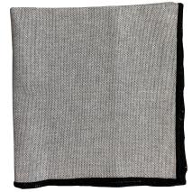 Servilleta de mesa 41x41 cm Sahara gris Bourdon