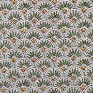 Mantel resinado algod�n Mirabeau verde 200x158 cm