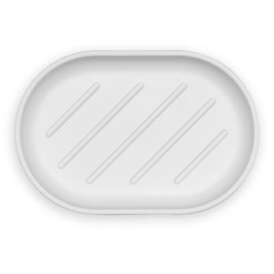 Jabonera Mindset Mineral blanco
