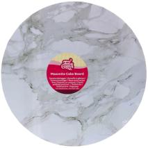 Base pastissos rodona efecte marbre 35 cm