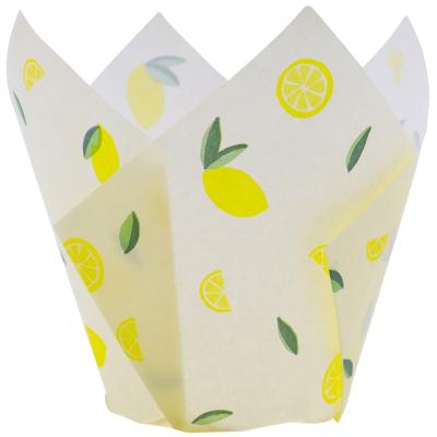 Papel muffins Tulipa x24 PME Limones