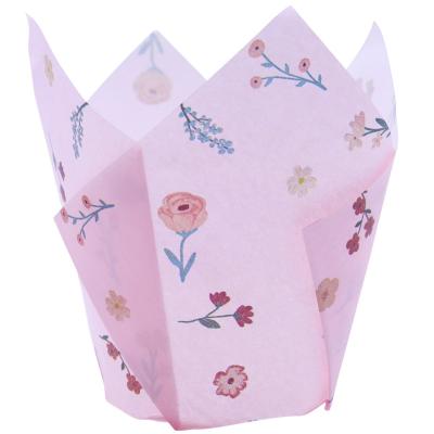 Papel muffins Tulipa x24 PME Blooms
