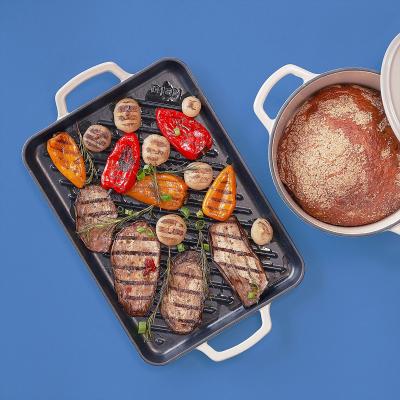 Grill rectangular 35x25 cm hierro