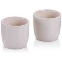 2x soporte huevo duro egg cup porcelana