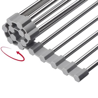 Escurridor reja goteo enrollable 29x47 cm