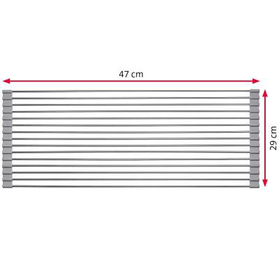 Escurridor reja goteo enrollable 29x47 cm