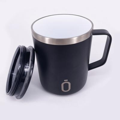 Taza mug t�rmica cer�mica Runbott 440 ml negro