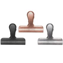 3 pinzas met�licas bolsas