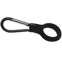 Mosquet� llavero per ampolles anell silicona negre