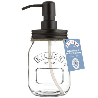 Dispensador jab�n Kilner cristal