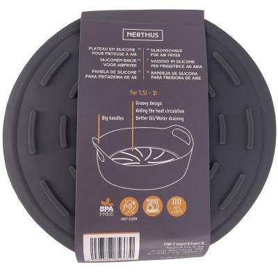 Molde redondo Air Fryer con asas 17 cm