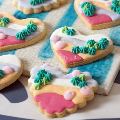 Set 4 cortadores galletas Corazones tama�os