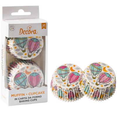 Papel cupcakes x36 Globos