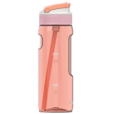 Botella de agua con pajita Lagoon 750 ml Mango