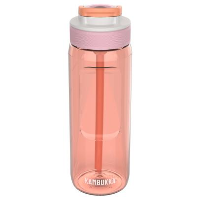 Botella de agua con pajita Lagoon 750 ml Mango