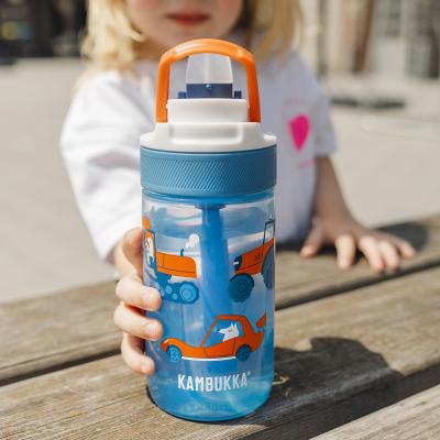 Botella de agua con pajita Lagoon 400 ml Dogs