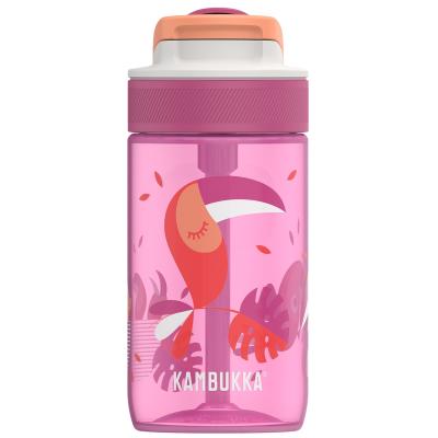 Botella de agua con pajita Lagoon 400 ml Love