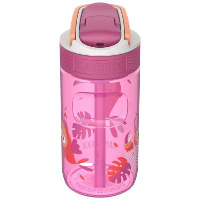 Botella de agua con pajita Lagoon 400 ml Love