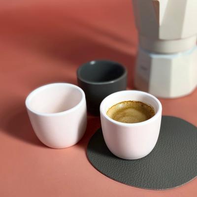 2x soporte huevo duro egg cup porcelana