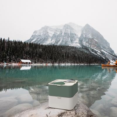 Juego 3 cubiertos fiambrera monbento slim