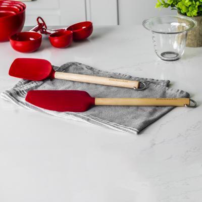 Esp�tula mixer Kitchen Aid rojo
