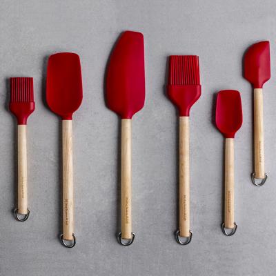 Esp�tula mixer Kitchen Aid rojo