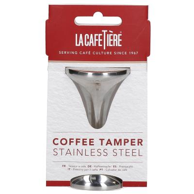 Tamper caf� acero
