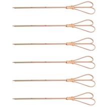 Brocheta Cuore natural 18 cm x100