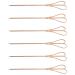 Brocheta Cuore natural 18 cm x100