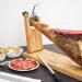 Jamonero Plegable Madera 3 Claveles