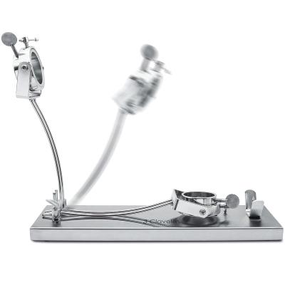 Jamonero Plegable Acero inox 3 Claveles