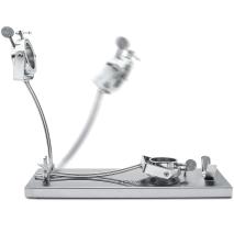 Jamonero Plegable Acero inox 3 Claveles