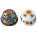 Papel cupcakes x36 Calaveras